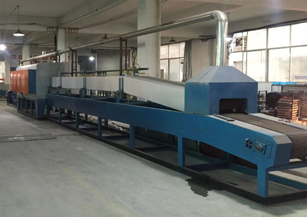 高溫連續(xù)式氣氛保護釬焊爐